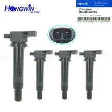 27301-26640 4 Pcs Ignition Coil For Hyundai Accent Elantra Kia Rondo Rio Rio5 L4 1.6 2006-2011 5C1586 C1543 27301 26640 2024 - buy cheap