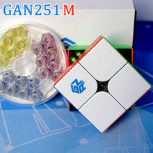 GAN251M Magnetic 2x2x2 Magic cube 2x2 speed cube GAN251 M puzzle cubo magico GAN 251M 2024 - buy cheap