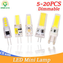 led g4 lamp g9 led bulb 12V 220V Dimmable led bulb SMD 3W 6W 9w g4 g9 led COB LED Lighting replace Halogen Spotlight Chandelier 2024 - buy cheap