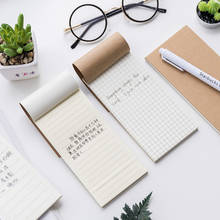 Korean Pad Kawaii Notepad Notes Memopad Stationery Planner Office Decor Stationary Block Shopping List Checklist To do Notebook 2024 - buy cheap