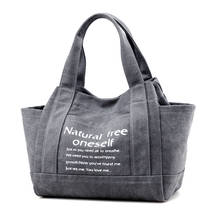 Luxury Handbags Women Bags Designer Cloth Canvas Tote Cotton Shopping Travel Bag Women Eco Reusable Shopper Shoulder Bags 2024 - buy cheap