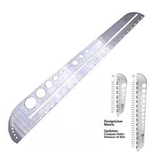 Multifunctional Stainless Steel Angle Protractor Ruler Degree Measuring Tool 2024 - buy cheap