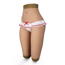 Sexo artificial falso shorts 6g atualizar elevador hip silicone realista vagina calcinha shemale crossdresser buceta calças transexuais 2024 - compre barato