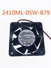 for NMB-MAT 2410ML-05W-B79 M02 DC 24V 0.25A 3-wire 60X60X25mm Server Cooling Fan 2024 - buy cheap