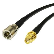 1PC New  SMA Female Jack To FME Male Plug  Connector RG58 Coaxial  Cable 50CM/100CM Adapter 2024 - buy cheap