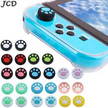JCD 4 pcs Cute Cat Paw Silicone Thumb Grips Cover for Switch NS Joy Con Analog Stick Caps Skin for JoyCon Joystick Grip 2024 - buy cheap