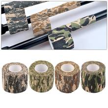 5cmx5m Durable Roll Army Adhesive Camouflage Tape Camo Outdoor Disguise Hunting Durable Camouflage Stealth Tape Waterproof Wrap 2024 - buy cheap