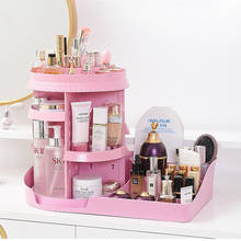 Desktop Lipstick Skin Care Rack Rotating Makeup Storage Box Dresser Jewelry Storage Rack Beauty Tool Organizer Cosmetic Box 2024 - buy cheap