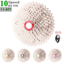 10s Cassette MTB Mountain Bike Bicycle 10 Speed 11-42T Flywheel Freewheel for parts m590 m6000 m610 m675 m780 X7 X9 2024 - buy cheap