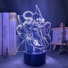 Anime Led Night Light Gintama for Bedroom Decor Birthday Gift Colorful Nightlight Dropshipping Manga 3d Lamp Gintama 2024 - buy cheap