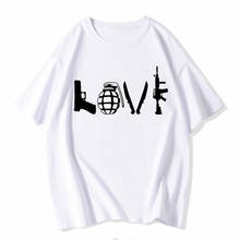 Camiseta feminina clássica estampa de goth harajuku, t-shirt casual para mulheres, básica, gola redonda, manga curta, envio direto 2024 - compre barato