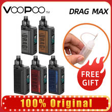 Original VOOPOO Drag Max Kit 177W Electronic Cigarette Vaporizer with 4.5ml PnP Pod Tank 18650 Box Mod Vape Kit VS Swag 2/Drag X 2024 - купить недорого