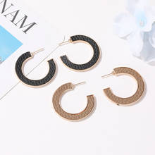 Fashion C Shape Drop Earrings Color Earrings For Women Bohemian Dangle Drop Earring 2020 Brincos Female Fashion Jewelry 2024 - buy cheap