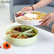 NOOLIM Plastic Double-layer Candy Box with Lid Dried Fruit Plate Home Large Melon Box Snack Plate Snack Storage Box 2024 - buy cheap
