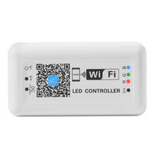 Controle wifi rgb com 4 pinos, dispositivo de sinal com led, 12/24v, controle mágico para casa, alexa, google home, controle de telefone 2024 - compre barato