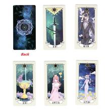 Student Tarot Cards Deck with Guidebook Mysterious Divination Astrology Board Game Oracle Playing Card 2024 - buy cheap
