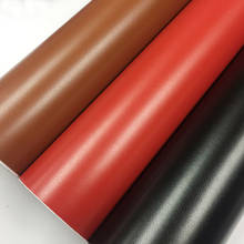 Película adhesiva de PVC para decoración interna de coche, revestimiento de vinilo con patrón de cuero, rojo, Beige y plateado, prémium 2024 - compra barato