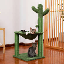 Domestic Delivery cats tree house Cat Jumping Toy Fun Scratching Posts Solid Cats Climb Frame Pet Supplies Products 2024 - buy cheap