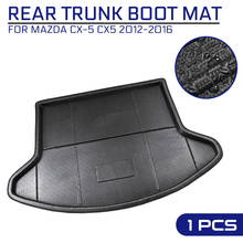 Car Floor Mat Carpet For Mazda CX-5 CX5 2012 2013 2014 2015 2016 Rear Trunk Anti-mud Cover 2024 - buy cheap