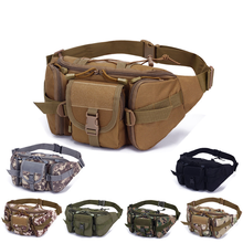 Pochete masculina de náilon, bolsa militar, tática de náilon à prova d'água para caminhadas ao ar livre, acampamento, bolsa de ombro, bolsa de peito para esportes 2024 - compre barato