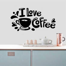 3D Coffee Vinyl Self Adhesive Wallpaper Removable Wall Sticker Wall Decals 2024 - buy cheap