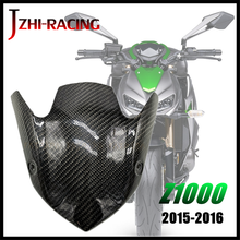 Piezas de carenado para motocicleta KAWASAKI Z1000 2015 2016, parabrisas de fibra de carbono. 2024 - compra barato