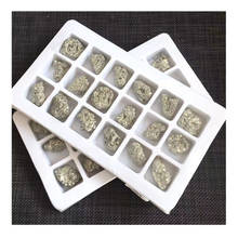 Натуральный кластер пирита необработанные драгоценные камни образцы сырые Кристальные камни для лечения рейки 2024 - купить недорого