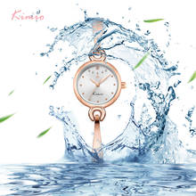 Женские Водонепроницаемые кварцевые часы Simiple KIMIO с маленьким циферблатом 2024 - купить недорого