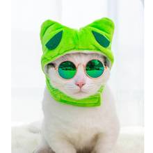 Gato cabeça banda bonito coelho cosplay boné gato desempenho adereços engraçado animais de estimação chapéu sapo leão cabeça de coelho chapelaria 2024 - compre barato