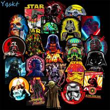 50 Pcs New Cool Star Warse Stickers for Laptop Car Fridge Skateboard Bike Guitar Backpack Luggage Decals Anime Cartoon Stickers 2024 - buy cheap
