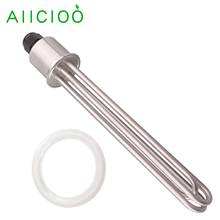 Heating element 220v 2"Tri Clamp Electrical Immersion Water Stainless Steel Tubular Heater 220V/380V 9KW 2024 - buy cheap