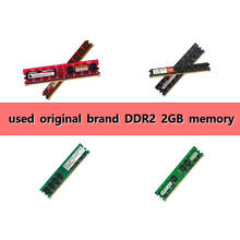 Б/у оригинальная оперативная память DDR2 2 ГБ 800 PC2 6400U 800 МГц DIMM 2024 - купить недорого