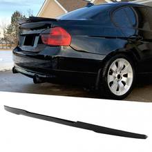 Glossy Black Car Rear Roof Spoiler Wing Refit for M4 Style High Kick Trunk Lid Spoiler Fits for BMW 3 Series E90 M3 2006-2011 2024 - buy cheap