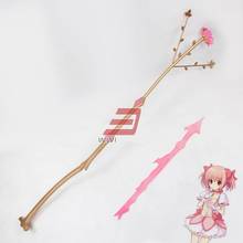 Puella Magi Madoka Magica Kaname Madoka, flor, lazo largo, accesorio de PVC para Cosplay de Navidad y Halloween, fiesta, Cosplay, armas 2024 - compra barato