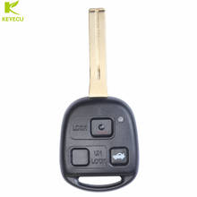 KEYECU Replacement Remote Car key Fob 3 Button 4D68 Chip for Lexus ES330 SC430 LS430 HYQ1512V,89070-50660 2024 - buy cheap