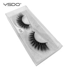 YSDO mink eyelashes 1 pair false lashes hand made 3d mink lashes natural long eyelashes makeup full strip lashes dramatic lashes 2024 - buy cheap