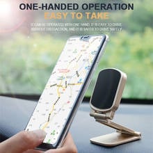 Folding Magnetic Phone Bracket Holder Car Styling Dashboard Phone Holder Support For Home Car Office Desktop Mobile Phone Stand 2024 - buy cheap