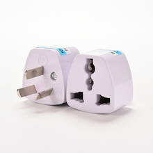 1PC Universal EU UK US GER AU CHN Plug Adapter European Germany Australia China Power Plug Socket White Travel Converter Plug 2024 - buy cheap