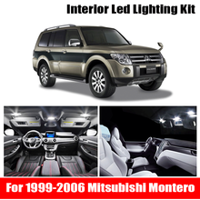 16X White Canbus led Car interior lights Package Kit for 1999-2006 Mitsubishi Montero V60 Pajero  led interior Dome Trunk lights 2024 - buy cheap