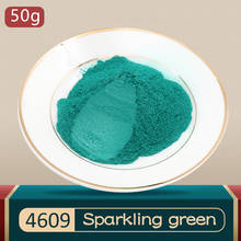 Pigmento em pó mineral de mica, tintura faça você mesmo, 10g, 50g, tipo 4609 de pó perolado para sabão 2024 - compre barato