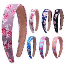 Candygirl 30mm Fashion Flowers Headbands For Women Plastic Colorful Hairbands Cute Headwear Hair Accessories 2024 - buy cheap