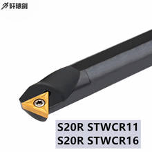 Barra de perforación de corte de carburo, herramienta de torno S20R STWCR11 STWCR16 STWCL11, inserto TCMT11 TCMT16, 1 ud. 2024 - compra barato