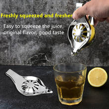Creative Lemon Clip Kiwi Juice Manual Squeezer Fruit Pear Tongs Stainless Steel Home Watermelon Hand Juicer Orange Presser Tools 2024 - buy cheap