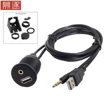 Cable de extensión USB para salpicadero de coche, accesorio para Moto, macho a hembra, Línea alámbrica, 2,0mm, 1m /2M 2024 - compra barato