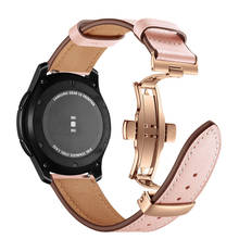 Ремешок нейлоновый для Galaxy Watch 3, браслет для active 2 Samsung Gear S3 Frontier Huawei watch GT 2 2e pro, 20 мм/22 мм, 45 мм/46 мм/42 мм 2024 - купить недорого