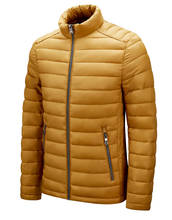 Jaqueta corta-vento masculina, jaqueta corta-vento de outono e inverno tamanho grande com zíper, roupa quente de parka 2020 2024 - compre barato