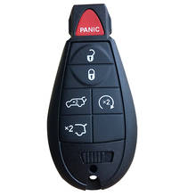 5* BRAND NEW REPLACEMENT Shell Smart Remote Key Housing Fobik Case Button Keyless Entry Fob for Dodge For Chrysler Uncut Blade 2024 - buy cheap