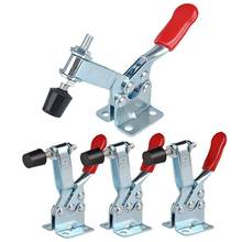 ABSF 4Pcs Hand Tool Toggle Clamp 201B Antislip Red Horizontal Clamp 201-B Quick Release Tool 2024 - buy cheap