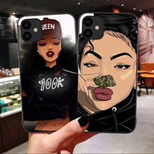 Afro Girls Black Women Art Case For Iphone 12 Pro Max Se Melanin Poppin Coque Cover For Iphone 11 Pro Max Xr X Xs 7 8 Plus Buy Cheap In