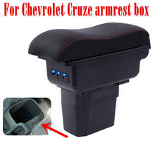 For Chevrolet Cruze armrest box central Store content Storage box cup holder ashtray interior car-styling accessories 2024 - buy cheap